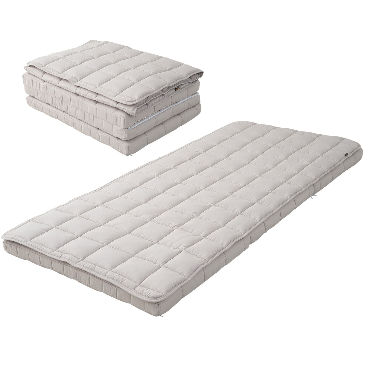 布団マットレス ダブルサイズ 極厚 9cm 折りたたみ 選べるタイプ 三つ折り 3つ折り マットレス 敷き布団