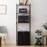 キッチンラック 幅60cm 幅90cm 3段 大型レンジ対応 収納ラック ゴミ箱上ラック レンジ台 レンジラック 収納棚 キャビネット ラック 冷蔵庫 ゴミ箱 ごみ箱 ダストボックス ゴミ箱上収納 キッチン収納 収納家具