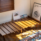 OSMOS （オスモス） 高さが変えられる 天然木 すのこ ベッド 選べる4サイズ 3段階高さ調節可能 スノコ 調湿 高通気 湿気対策 カビ対策 ショールーム体験可