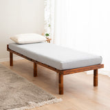 すのこベッド 3つ折りマットレス 2点セット コンパクトショート 幅65cm 奥行き185cm コンパクトサイズ