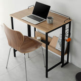 たたむデスク フレームタイプ 幅80cm 折りたたみ コンパクト 折りたたみデスク 折り畳みデスク PCデスク パソコンデスク キッズデスク 学習デスク 学習机 勉強机 キッチンスペース 作業台 作業スペース