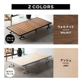 メホール 折りたたみ すのこベッド ロータイプ 組立不要 除湿 湿気対策 カビ対策 立川ショールーム体験可