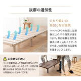 組み合わせて使う 省スペース システムベッド 3点セット (ハンガーシェルフ・デイベッド・コンパクトマットレス) 折りたたみデスク付き 棚付き ベッド上収納 壁面収納 コンパクトショート